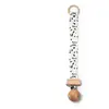 Attache-tétine en bois MULTICOLORE Elodie Détails