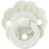 Sucette symétrique en silicone Binky Bloom Vanilla White (0 mois et +)