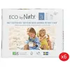 Naty - Lot De 6 Paquets De Couches Taille 3 Midi 4-9 Kg 30 Pcs