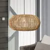 PR Home Suspension d'extérieur Zuri, Ø 51 cm, rotin, connecteur