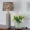 PR Home Lampe de table Solo, beige, hauteur 58 cm, métal