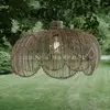 PR Home Suspension d'extérieur Belle, rotin naturel, Ø 53 cm, fiche IP...