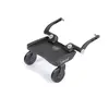 LASCAL Marche poussette Buggy Board MINI Noir/Rouge 3D