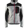 Blåkläder Veste tricotée Blaklader capuche T.4XL - gris chine/noir - 493021179099-4XL
