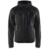 FINISH Veste De Travail Tricotée à Capuche Gris Anthracite/noir Taille Xs