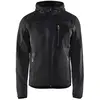 Blåkläder Veste tricotée à capuche - 4930 - Gris foncé / Noir - m - Blaklader