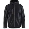 Blåkläder Veste softshell BLAKLADER à capuche - Noir/gris - 494925179992S S