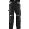 BLAKLADER Pantalon De Travail Artisan Sans Poches Flottantes Noir/gris Taille 52