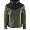 Blaklader Veste tricotée avec Softshell vert foncé/noir TS - BLÅKLÄDER - 594025364199S