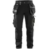 BLAKLADER Pantalon de travail artisan + stretch noir T38 - BLÅKLÄDER - 159918609900C44