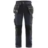 BLAKLADER Pantalon de travail artisan + stretch bleu marine/noir T38 - BLÅKLÄDER - 159918608699C44