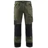 Blåkläder Blaklader 14541835 Pantalons de jardin, Armée verte/noire, taille C54