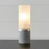 Markslöjd Lampe de table Molo, pied en béton verre givré hauteur 30cm