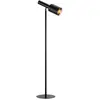 Markslöjd Lampe sur pied Ozzy en métal, tête réglable