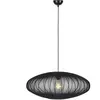 Markslöjd Suspension Florence, Ø 75 cm, noir, nylon