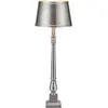 Lampe de table e27 40w max, argent antique - markslöjd - metallo