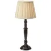 Lampe de table e27 40w max, beige et marron - markslöjd - chocolat