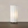 Markslöjd Lampe de table Hikari, Ø 14 cm, blanc/noir, tissu/métal