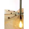 Markslöjd Suspension Styrka, Ø 63 cm, laiton/beige, fibre de bananier