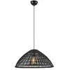 Markslöjd Suspension Capello en bambou, noire