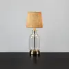 Markslöjd Lampe à poser Costero, transparent/nature, 43 cm