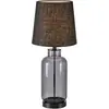 Markslöjd Lampe à poser Costero, gris fumé/noir, 61,5 cm