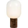Markslöjd Lampe à poser Skene, bois et verre, 44 cm