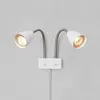 Markslöjd Applique murale Ciro, blanc, métal, fiche, GU10