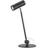 Markslöjd Lampe de table LED Arlo, noir, fer, hauteur 52,8 cm, à inten...