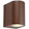 Markslöjd Applique d'extérieur LED Alor, marron, à 1 lampe, IP65, à in...