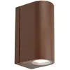 Markslöjd Applique d'extérieur LED Alor, marron, à 2 lampes, IP65, à i...