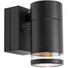 Markslöjd Applique d'extérieur LED Luno, noire, à 1 lampe, IP65, à int...