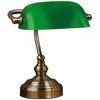 Markslöjd Lampe à poser Bankers, hauteur 25 cm vert