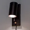 Markslöjd Markslojd - carrie - Applique murale d'intérieur à 1 lumière, noir, GU10