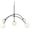 Markslöjd HEAVEN-Suspension 5 lumières Métal/Verre Opalin Ø117cm