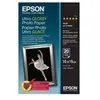 Epson Ultra Glossy Photo Paper, 100 x 150 mm, 300 g/m2, 20 feuilles