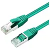 Microconnect STP CAT6 2M GREEN LSZH
