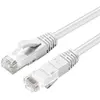 Câble réseau CAT 6 Microconnect UTP6005W - 0.5m - Blanc - Sans halogène