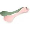 Light My Fire Spork Original BIO 2 Pack - Couverts Dusty Pink / Sandy Green Taille unique