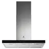 Electrolux - hotte décorative murale 90cm 68db 720m3/h inox  lft769x -