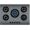 Plaque de cuisson Gaz Electrolux Série 600 Gas on Glass 75 cm EGG75372M - Miroir