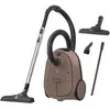 Electrolux 600 Clean, Aspirateur avec Sac, Commandes aux pieds, 50 % de Plastique Recyclé, Filtre Hygiène 12 Lavable, Cordon 12m XXL, EB61C3WBL, Marron
