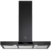 Hotte décorative murale 90cm 68db 600m3/h noir - lft429k - ELECTROLUX