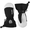 Hestra - Kid's Army Leather Heli Ski Mitt - Gants taille 4, noir