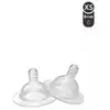 Lot de 2 tétines Twistshake Becs anti-colique 4 mois +
