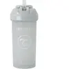 Twistshake Spill Free Straw Cup 360 ml, Leak Proof Training Sippy Cups for Toddlers and Babies, Drinking Water Bottles Trainer Cup, 6+ Months, BPA Free, Light Grey