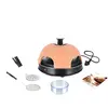 Four à pizza Emerio - PO-115984 - 1200 W - 6 personnes - Terre cuite et noir