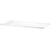 Étagère basse en métal blanc 78x2x30cm String System - String furnitur...