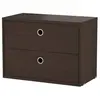 Caisson 2 tiroirs en chêne l58 cm - String furniture