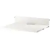 Étagère média en mdf laqué blanc 58x47 cm - String furniture